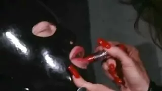 ოცი წლის ქერა თეთრი თეთრეული აქვს ცხელი sex